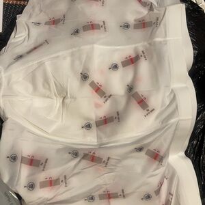 White Sheer Graphic Top